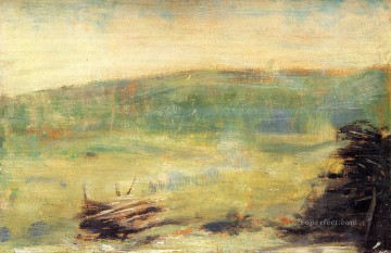 ジョルジュ・スーラ Painting - サントゥアンの風景 1879